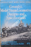 Book cover of Greenly's Model Steam Locomotives Designs and Specifications by GREENLY, Henry